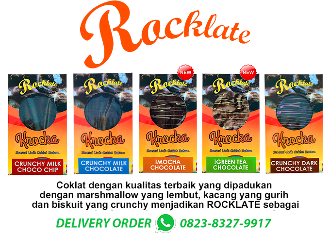 Coklat Rocklate - Oleh-Oleh Batam